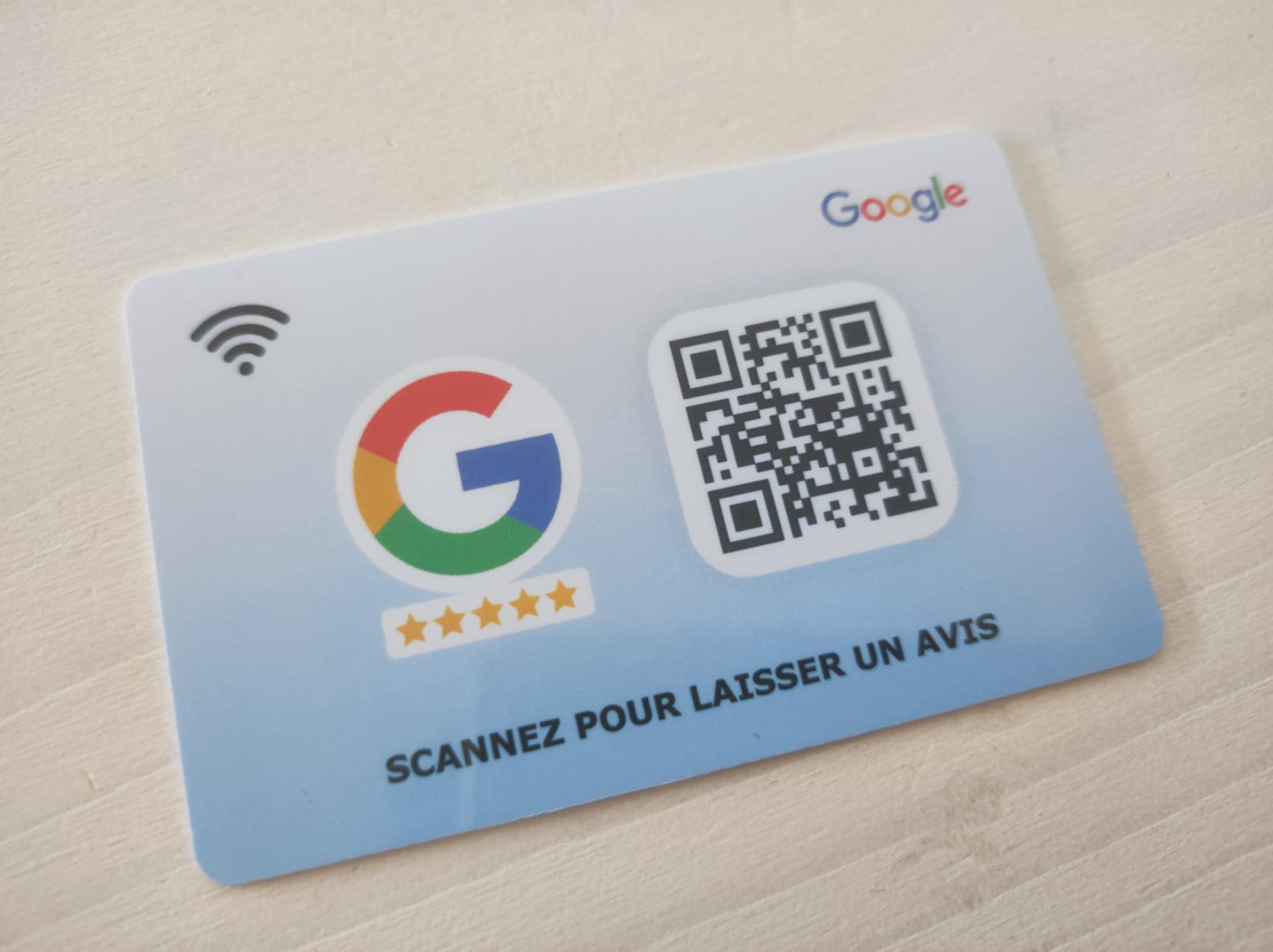 cartes NFC Google my business cartes NFC Google my business